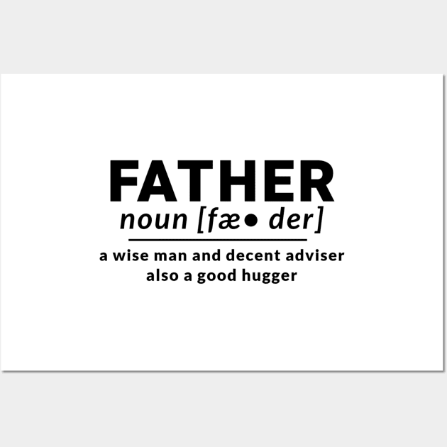 Father Families Definition Noun Wise Advice Define Wall Art by Flowering Away